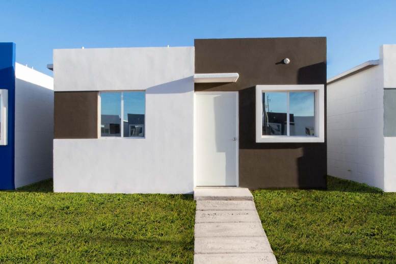 Fachada de modelo Carlota de Condesa Residencial.