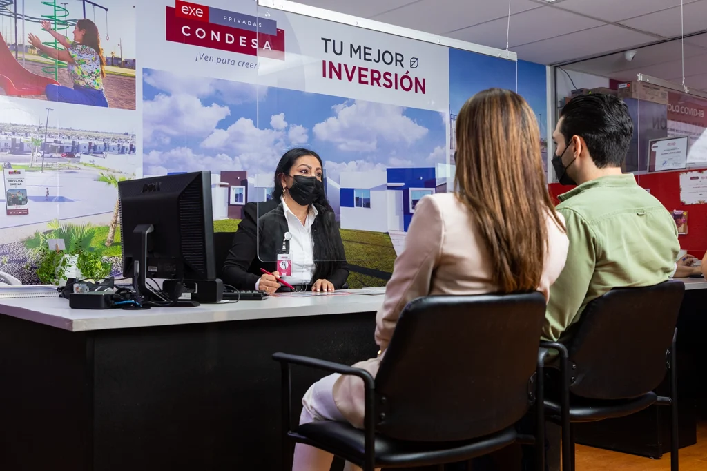 Asesoría sobre créditos hipotecarios a pareja en privadas condesa.