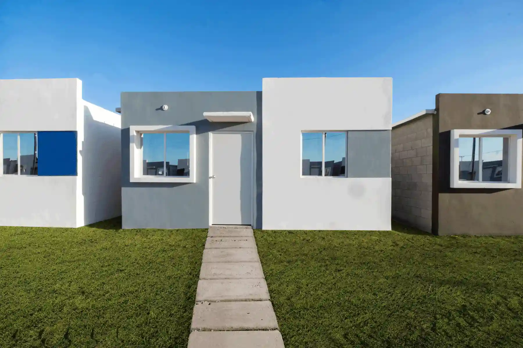 Fachada modelo Carlota en Privadas Condesa