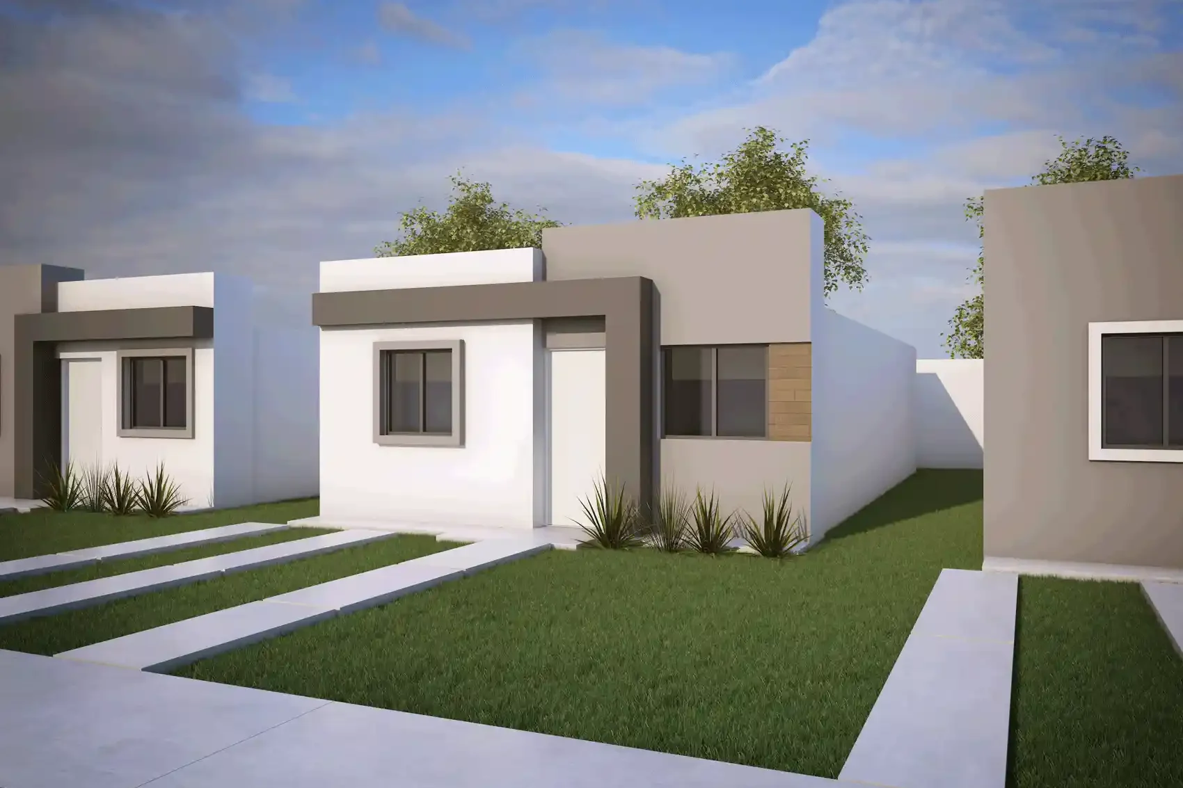 Render modelo Prada en Fontalba Residencial